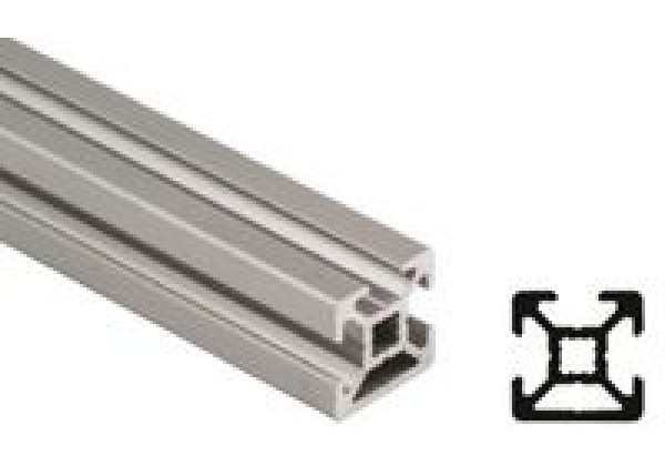 3842992400/2000 Bosch Rexroth Aluminium Strut, 30 x 30 mm, 8mm Groove , 2000mm Length