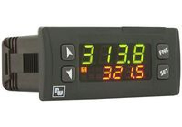 UR3274U6 Wachendorff UR3274 PID Temperature Controller, 77 x 35mm, 1 Output Relay, SSR, 24 → 230 V ac/dc Supply Voltage