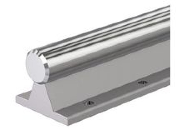 R101401200,600MM Bosch Rexroth 600mm Long Aluminium, Steel Round Shaft, 12mm Shaft Diam. , Hardness 60HRC, h6 Tolerance