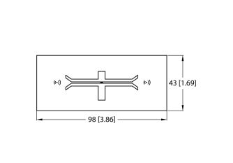 UHF Tag TW865-868-L98-43-M-B112-500PCS UHF Tag TW865-868-L98-43-M-B112-500PCS