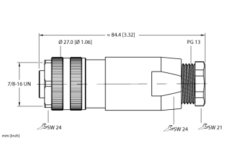 Field-Wireable Connector B4151-0/13.5