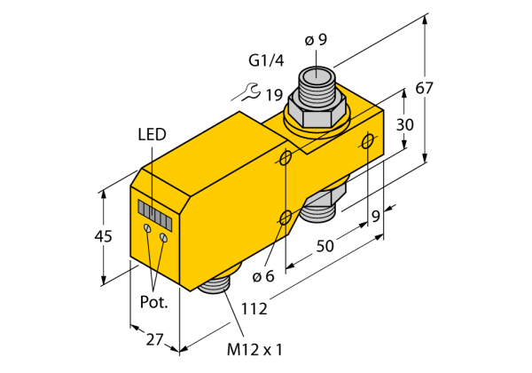 Flow Monitoring FCI-D10A4P-LIX-H1141 Flow Monitoring FCI-D10A4P-LIX-H1141