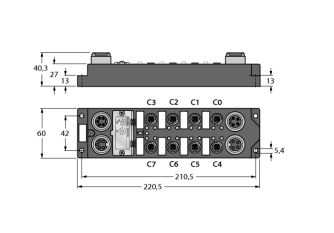 I/O Module for DeviceNet Fieldbus FDNP-S0808G-TT I/O Module for DeviceNet Fieldbus FDNP-S0808G-TT