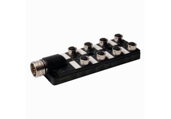 Passive Actuator/Sensor Box, M12 × 1 TB-8M12-4-CS12H