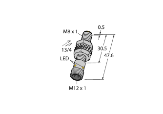Inductive Sensor BI2-M08-AN6X-H1341 Inductive Sensor BI2-M08-AN6X-H1341