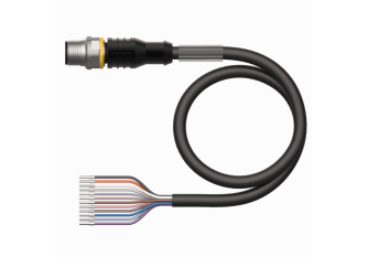 Actuator and Sensor Cable, PVC RSC12T-10/TEL