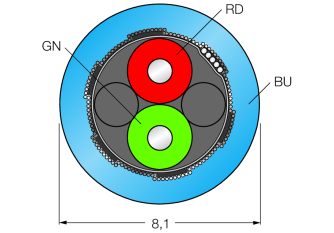 PROFIBUS Cable Cable452B-150M PROFIBUS Cable Cable452B-150M