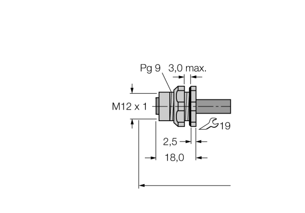 Industrial Ethernet Cable FKSD 841-0.5M
