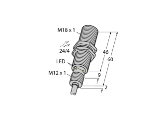 Inductive Sensor BI8U-EM18MWD-VN6X 7M Inductive Sensor BI8U-EM18MWD-VN6X 7M