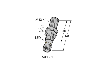 Inductive Sensor BI2.5FE-EM12FE-AP6X-H1141
