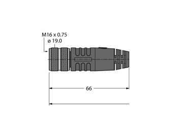 Actuator and sensor cable BKM14-E01-100/S90