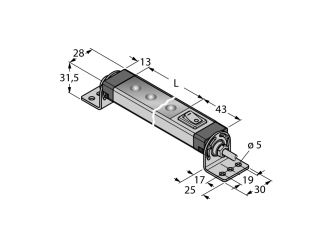 LED Linear Light WLS28-2CW710L25XPB
