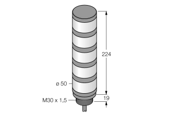 LED Signal Light TL50WBGYR LED Signal Light TL50WBGYR