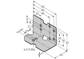 Mounting Accessories MF-CK40-2S Mounting Accessories MF-CK40-2S