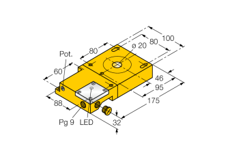 Inductive Sensor NI20R-S32SR-VP44X Inductive Sensor NI20R-S32SR-VP44X