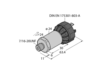 Pressure Transmitter PT750PSIG-2005-I2-DA91 Pressure Transmitter PT750PSIG-2005-I2-DA91