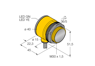 Photoelectric Sensor T30RW3R W/30 Photoelectric Sensor T30RW3R W/30