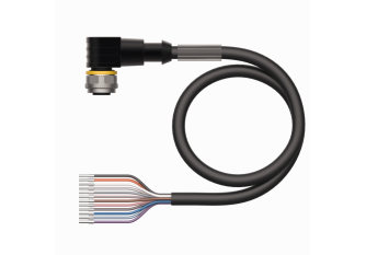 Actuator and Sensor Cable, PUR WKC12T-5/TXL