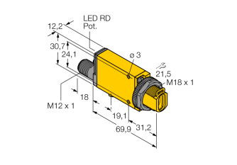 Photoelectric Sensor SM2A312FVQD Photoelectric Sensor SM2A312FVQD