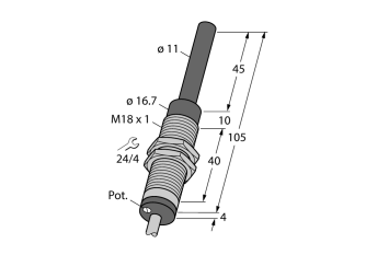 Inductive Sensor WI40-M18-LIU5 Inductive Sensor WI40-M18-LIU5