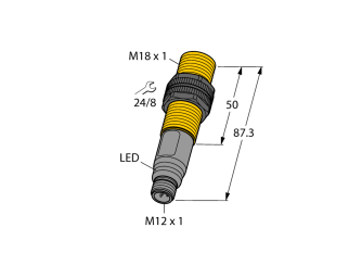 Capacitive Sensor BCT5-S18-UP6X2-H1151