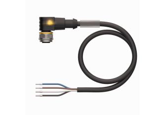 Actuator and Sensor Cable, PVC WKC4.4T-P7X2-3/TEL