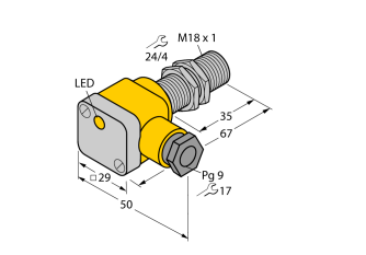 Inductive Sensor BI5-G18SK-Y1X Inductive Sensor BI5-G18SK-Y1X