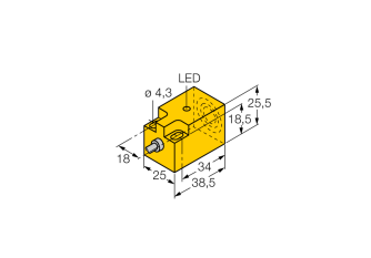 Inductive Sensor NI10-Q25-AN6X Inductive Sensor NI10-Q25-AN6X