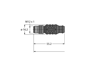Industrial Ethernet Cable RSS RJ45S 841-0.3M