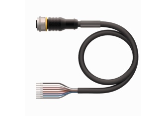 Actuator and Sensor Cable, PUR RKC8T-3/TXL