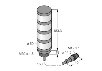 LED Signal Light TL50BYRGQP