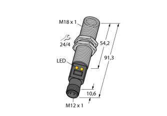 Temperature sensor M18TUP8Q Temperature sensor M18TUP8Q