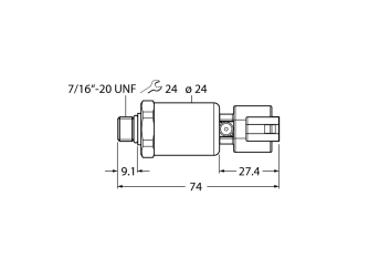 Pressure Transmitter PT250R-2105-I2-DT043P