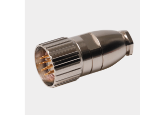 Field-Wireable Connector FW-M23ST12Q-G-LT-ME-XX-10