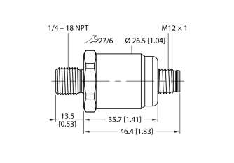Pressure Transmitter PT10PSIG-1503-I2-H1143/D840 Pressure Transmitter PT10PSIG-1503-I2-H1143/D840