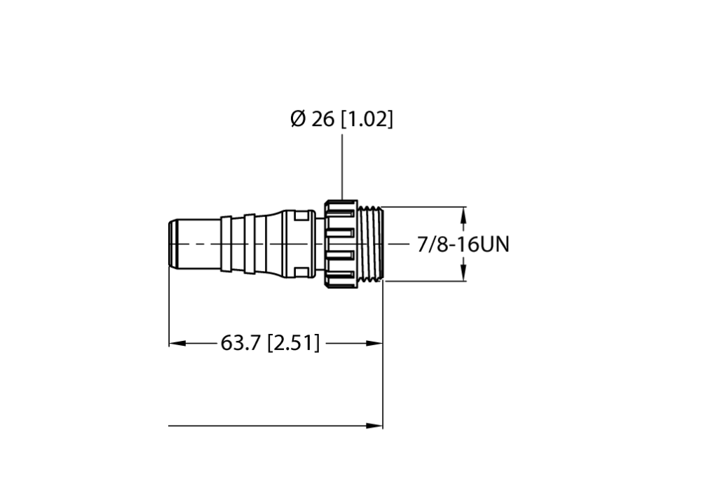 Supply Cable - M12 Power RKP56PLB-1.5-RSM50.2/TXG Supply Cable - M12 Power RKP56PLB-1.5-RSM50.2/TXG
