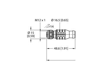 PROFIBUS Cable RKSW-X2X-15M PROFIBUS Cable RKSW-X2X-15M