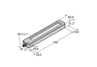 LED Linear Light WLC60XW340AQ LED Linear Light WLC60XW340AQ
