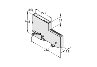 BL20 Economy Module BL20-E-8DO-24VDC-0.5A-P BL20 Economy Module BL20-E-8DO-24VDC-0.5A-P