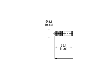 Actuator and Sensor Cable, PUR PKGC4.5S-7.5-RSC4.5T/TXL1405 Actuator and Sensor Cable, PUR PKGC4.5S-7.5-RSC4.5T/TXL1405