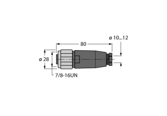 Field-Wireable Connector BKV4140-0/13.5