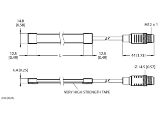 LED Signal Light WLF12PXRGB300SQP