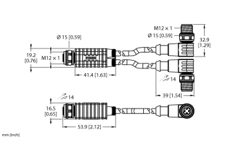 2-Way Splitter VBRK4.4-2WSC4T-2/2/TXL 2-Way Splitter VBRK4.4-2WSC4T-2/2/TXL