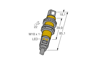 Ultrasonic Sensor S18UBAR Ultrasonic Sensor S18UBAR