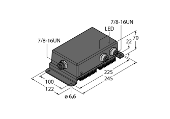 Compact power supply module in IP67 PSU67-12-2480/M Compact power supply module in IP67 PSU67-12-2480/M