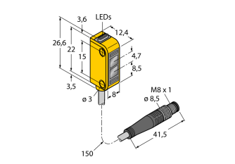 Photoelectric Sensor Q12AB6LVQ