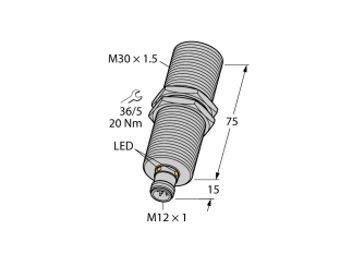 Ultrasonic Sensor RU300U-M30M-2UP8X2-H1151 Ultrasonic Sensor RU300U-M30M-2UP8X2-H1151
