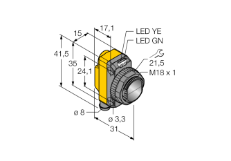 Photoelectric Sensor QS18VP6LVQ7 Photoelectric Sensor QS18VP6LVQ7