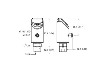Pressure Sensor PS510-600-01-LI2UPN8-H1141/X Pressure Sensor PS510-600-01-LI2UPN8-H1141/X