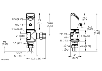 Pressure Sensor PS326-16D-01-2UPN8-H1141